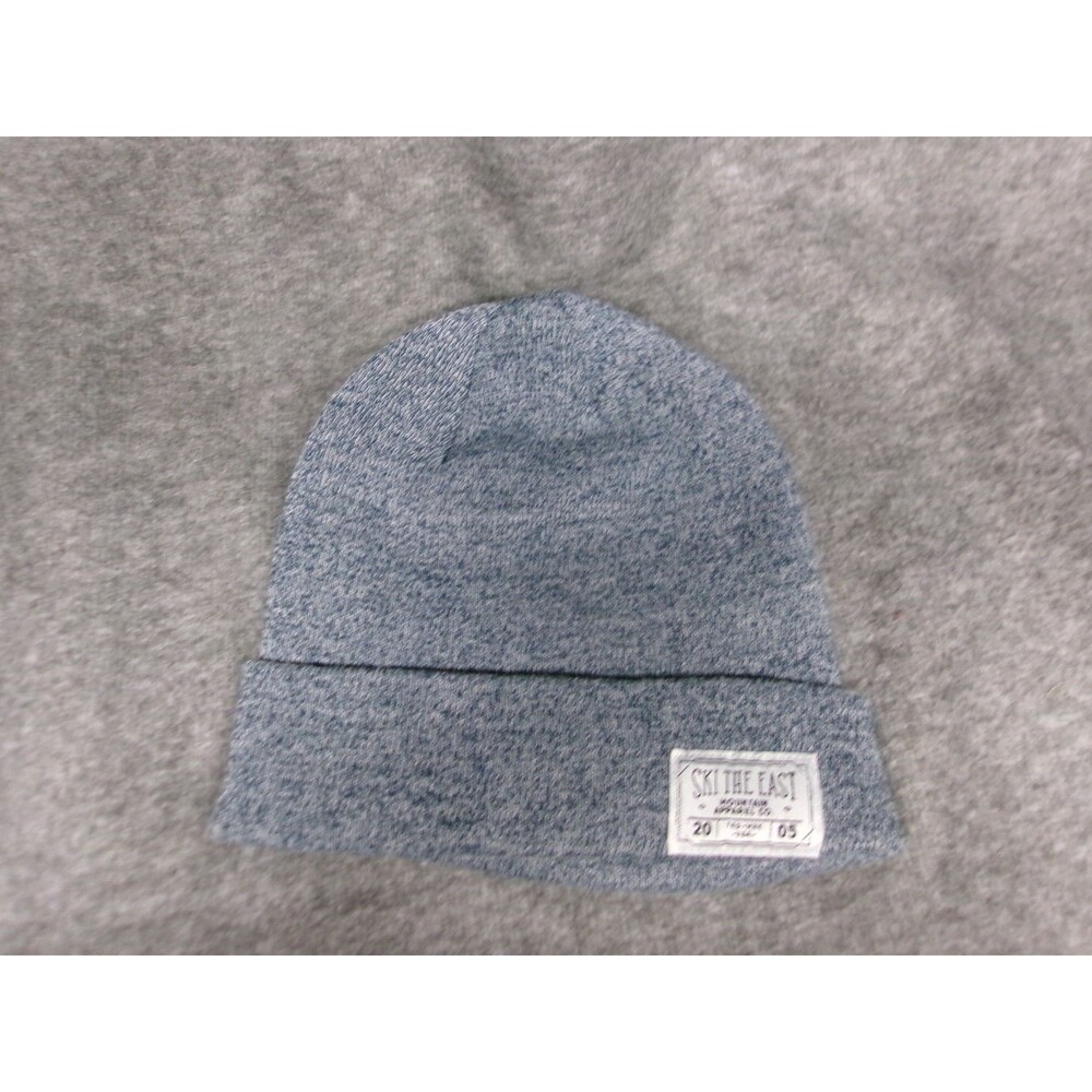 Ski The East Hat Cap Beanie Adult Gray Mountain Apparel Co Outdoor